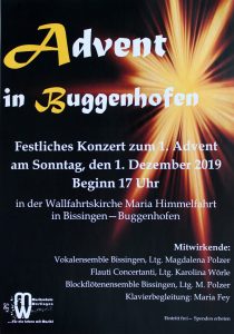 Adventskonzert @ Wallfahrtskirche Buggenhofen