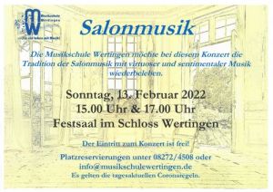 Salonmusik @ Festsaal, Schloss Wertingen