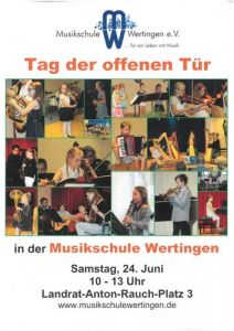 Tag der offenen Tür @ Musikschule Wertingen