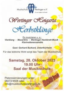 Wertinger Hoigarta @ Musikschule Wertingen