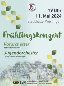 Frühlingskonzert der Stadtkapelle @ Stadthalle Wertingen