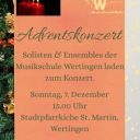1-Adventskonzert